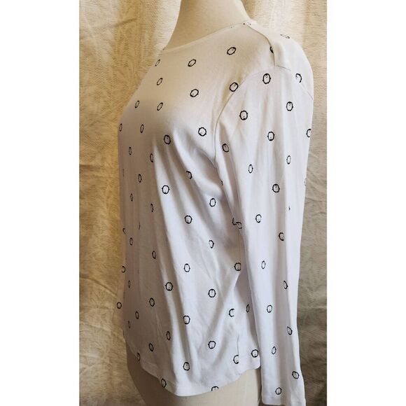 Christopher & Banks winter penguin t shirt - Picture 5 of 7